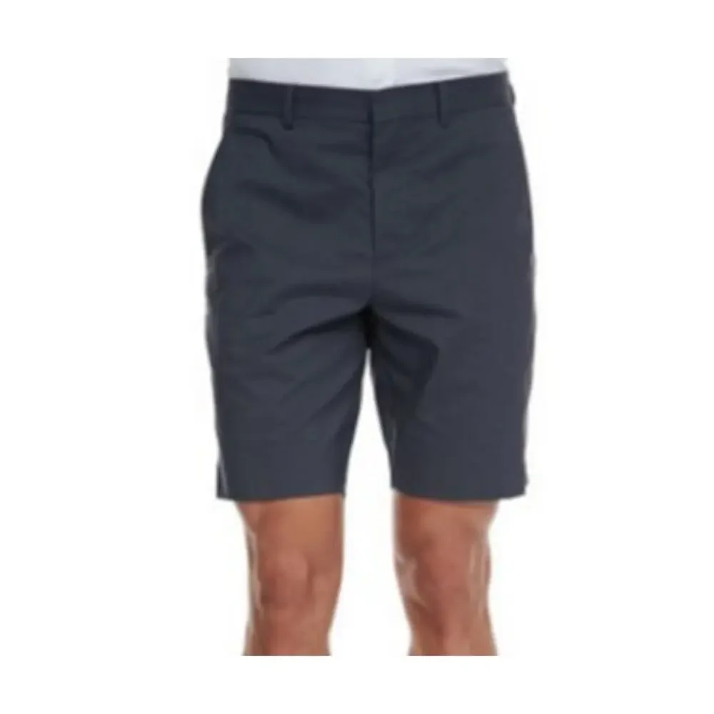 Theory Beckit SW Z Crunch 2 Linen Blend Shorts Navy Sz 34 9